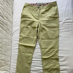 Boden chino pants light green